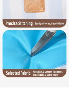Thickened storage cloth bag detail showing neat stitching and wear-resistant moistureproof fabric.