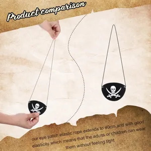 Λεπτομερής προβολή της υψηλής ελαστικότητας του σχοινιού της μαύρης πειρατικής καλύπτρας