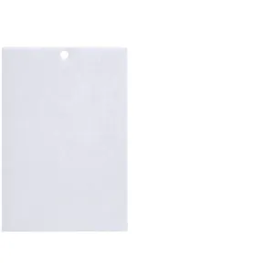 Premium blank sublimation felt air freshener sheet for DIY custom car hanging projects
