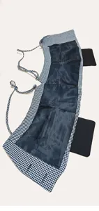 Chique houndstooth bandtop, stijlvol mouwloos vest voor dames, trendy dagelijkse modekleding.