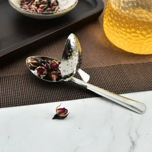 Stainless Steel Tea Infuser Water Drop Tea Strainer for Loose Leaf Tea Filtering
