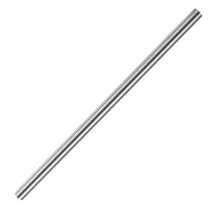 Rouleau a patisserie en acier inoxydable baton de metal pour cuisine cuisson surface lisse