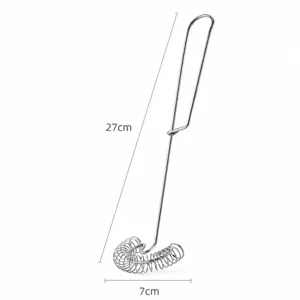 Stainless steel manual spring wire whisk egg beater baking frother kitchen cooking tools