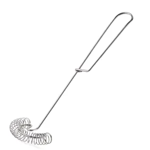 Stainless steel spring whisk hand mixer for baking kitchen egg and cream whipping tool