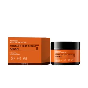 Moisturizing body cream for underarms and inner thighs, smooth skin care jar, 140g capacity.