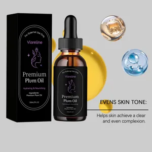 VIARELINE Gesichts-Pflaumenöl für tiefe Feuchtigkeit, 30ml feuchtigkeitsspendendes Serum.
