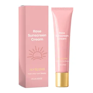 Jaysuing 15g Roos Zonnebrandcrème Hydraterend Voedend Draagbare Gezichtshuidverzorging