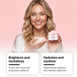 Detalle del gel hidratante y suavizante para una piel facial brillante, fresca y bien cuidada.