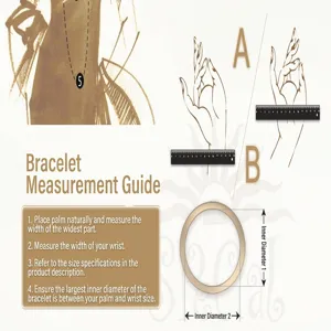 Detailed measurement guide for finding your perfect bracelet or bangle size