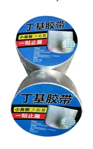 Wasserdichtes Butylband mit Alufolie für Dachreparatur, stark klebendes Dichtungsband Rolle.