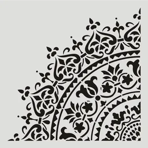 DIY hollow painting stencil mandala lace template for wall floor furniture decor crafts