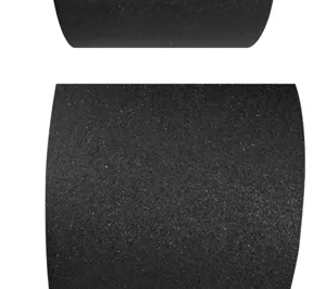 Black gaffer tape detail close-up, matte fabric texture for photography and stage equipment.