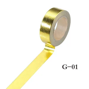Minimalist Solid And Star Foil Stamping Washi Tape Decorative Stationery DIY Scrapbooking Adhesive Tape