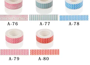 Decorative Washi Tape Sets Colorful Paper Stationery Cute Journaling Masking Tapes DIY Craft Supplies