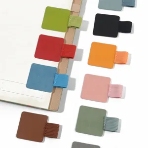 Boucle porte-stylo élastique en cuir pour carnet, accessoires de planificateur pratique.