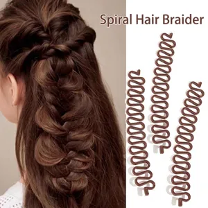 Moeiteloze Haarvlechter Tool Voor Vrouwen Visgraat Franse Vlecht Styling Golf Plastic Haaraccessoires DIY Vlechtclip