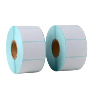 Thermal Barcode Label Paper Thermal Adhesive Sticker Roll Waterproof Oilproof For Thermal Printer Supplies