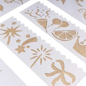 Süße hohle spitzen lineal vorlage set für diy handgezeichnete schüler schreibwaren.