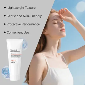 Crème solaire rafraîchissante légère avec FPS 50 pour le trajet quotidien et la protection.