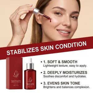 Siero viso rassodante al collagene NAD 30ml offre profonda idratazione e pelle liscia.