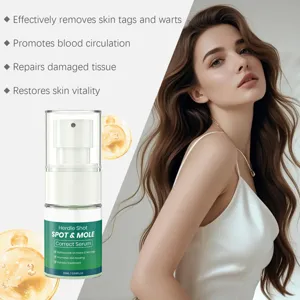 Body care serum effectively helps clean and smooth skin local imperfections comfortably.