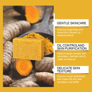 Zyvarn turmeric kojic acid cleansing soap for face and body gentle skincare and oil control