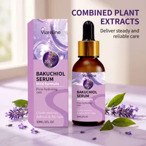 VIARELINE Bakuchiol Gesichtsserum 30ml milde Formel feuchtigkeitsspendende Hautpflege Anti-Aging
