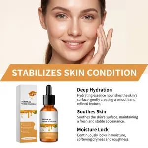 Siero viso al veleno d'api per idratazione profonda, lenitivo e cura della pelle.