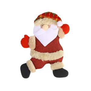 Christmas tree hanging Santa doll plush dancing old man ornament holiday gift decoration
