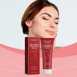 Mascarilla Facial Peel Off de Colágeno de Lactosa Roja Hidratante Reafirmante Cuidado de la Piel