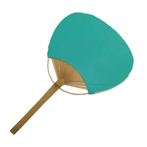 Plain blank bamboo handle round fan traditional Chinese paper fan for DIY painting summer cooling.