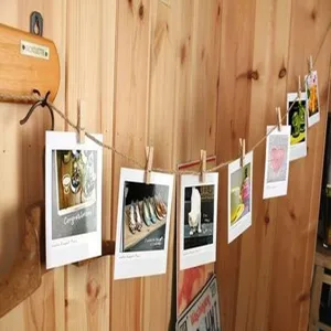 Natural jute twine rope ideal for DIY crafts, hanging photos, and home decor details.