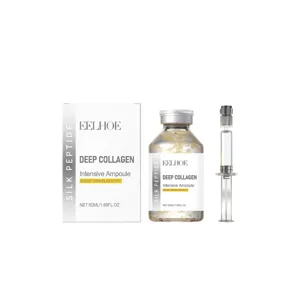 Deep Kollagen Intensive Ampulle Gesichtsserum Straffend Feuchtigkeitsspendend Anti Aging Hautpflege Mit Applikator