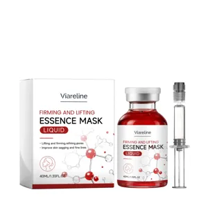 VIARELINE masque essence raffermissant et lifting liquide pour une peau du visage douce.
