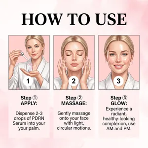 VIARELINE PDRN sérum hydratant pour le visage soin de la peau quotidien bouteille cosmétique