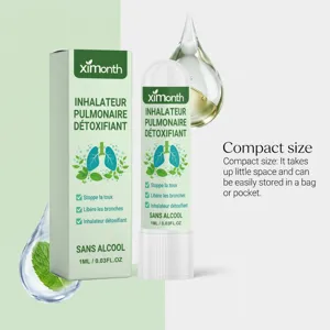 Inalatore nasale a base di erbe design compatto per la cura della freschezza quotidiana 1ml