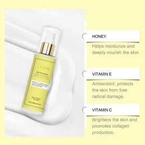 OUHOE Multi-Vitamin Bee Venom Honey Essence Lotion 60ml, deeply hydrates, nourishes and brightens skin.