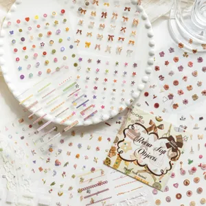 Retro Mo-Card stickerboek met vintage motieven voor DIY scrapbooking en decoratie