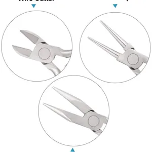 Set mit 3 professionellen Schmuckzangen inklusive Drahtschneider für DIY-Schmuck