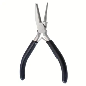 Professional Carbon Steel Jewelry Wire Looping Pliers Semi Concave Round Nose Wrapping Tool Pliers For DIY Handmade Making