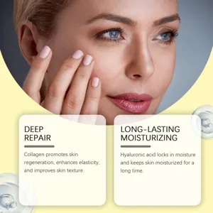 Siero essenza per la cura della pelle del viso per riparazione profonda e idratazione duratura.