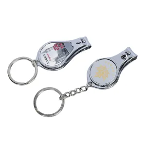 Metal Multi Functional Nail Clipper Bottle Opener Keychain Portable Manicure Tool For Travel Home Use Women Men Gift