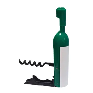 Imán de Nevera de Botella de Vino Creativo Abrebotellas Manual Magnético de Resina Sintética Multifuncional Decoración de Hogar