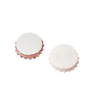 Set creativo de imanes de nevera y abridores de botellas con forma de chapa de botella