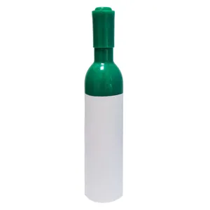 Abrebotellas magnético con forma de botella de vino verde para refrigerador