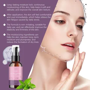 Siero viso idratante con formula antirughe per una pelle liscia, luminosa e ben nutrita.