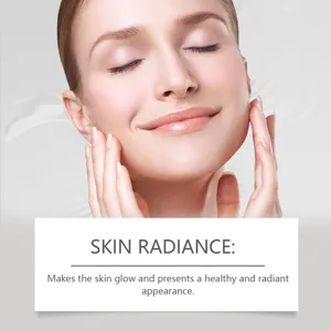 Nourishing tallow body cream detail view showing skin radiance, glowing and healthy complexion.