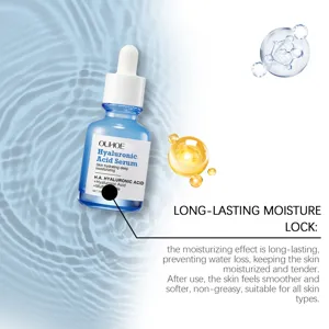Siero viso idratante OUHOE dettaglio, formula nutriente profonda per una pelle liscia e morbida.