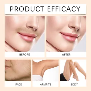 Crème dépilatoire corps visage aisselles douce peau lisse crème d'épilation détail vue