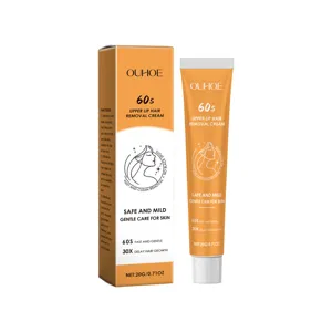 OUHOE Creme Depilatoire Levres Douce Efficace Formule Sure 20g Action Rapide Soin